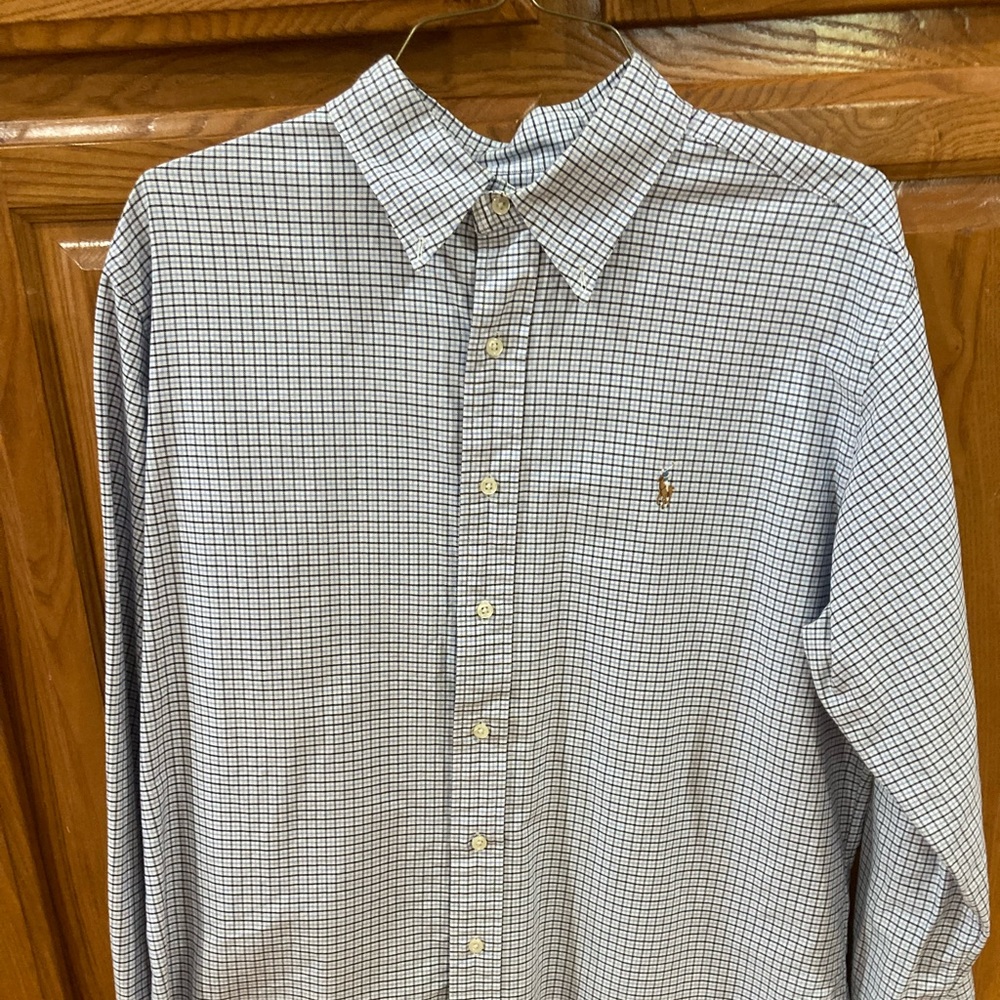 MENS XL POLO RALPH LAUREN Classic fit LONG SLEEVE SHIRT